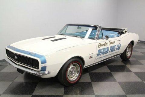Classic Vintage 1967 Chevrolet Camaro Indy 500 Pace Car Convertible for sale