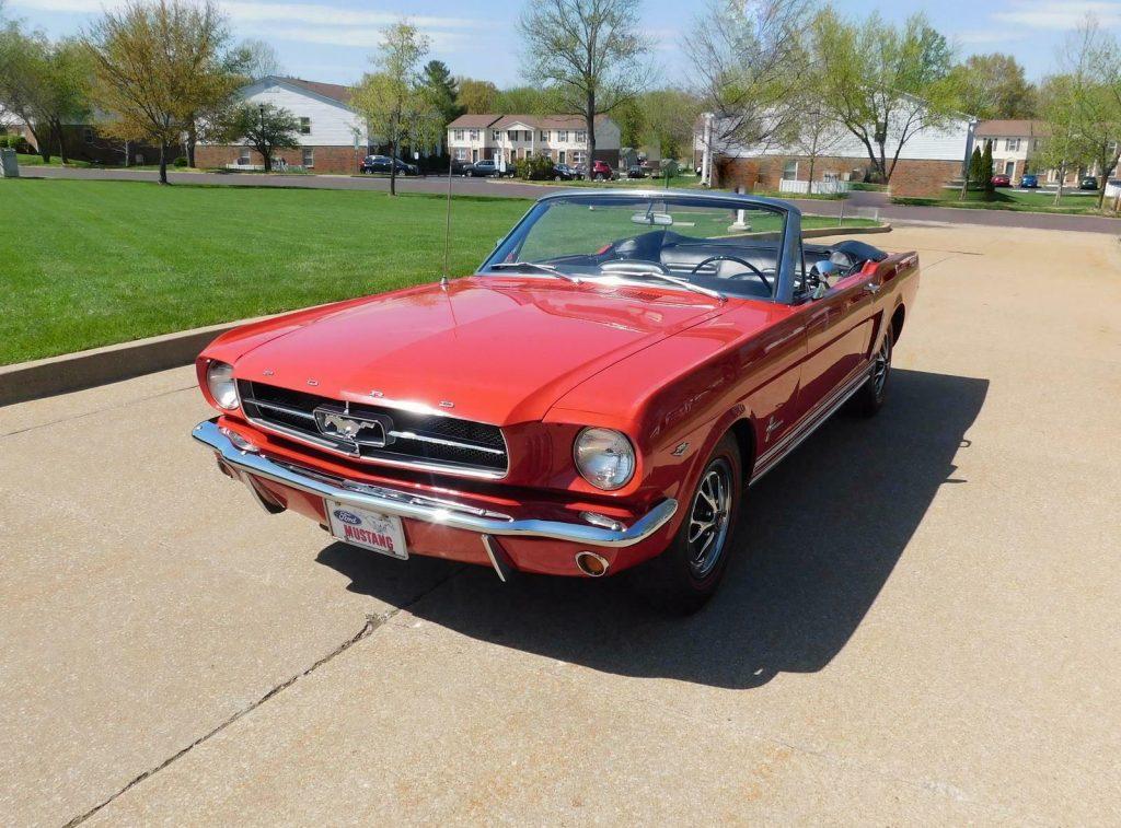 1965 Ford Mustang Convertible [highly desirable color combination]