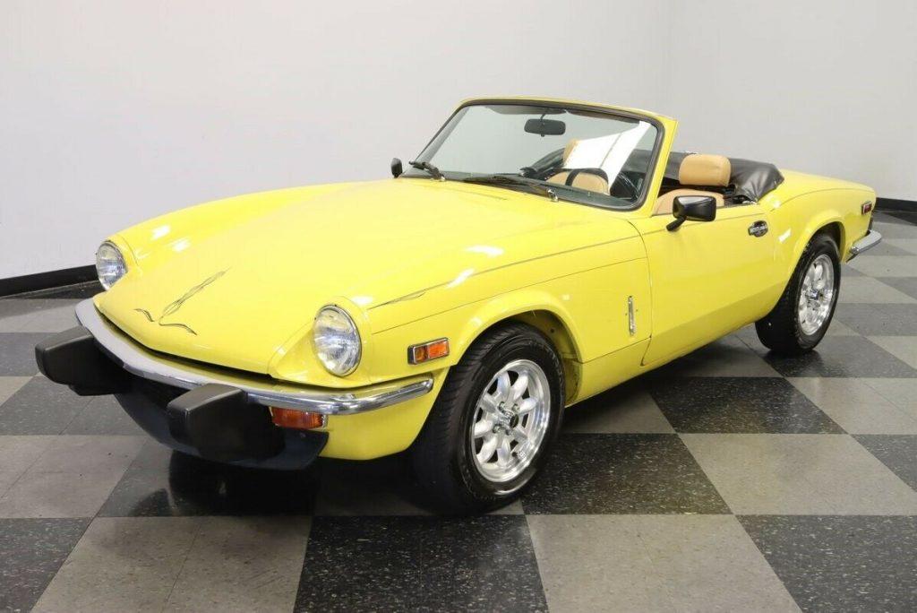 1977 Triumph Spitfire Convertible [Italian styling wrapped in British package]