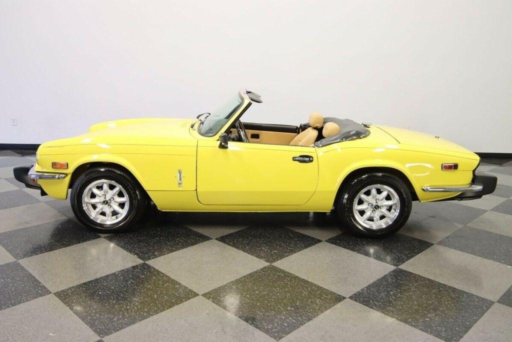 1977 Triumph Spitfire Convertible [Italian styling wrapped in British package]