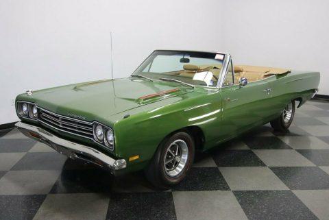 1969 Plymouth Road Runner Convertible [restored four-speed muscle machine] for sale