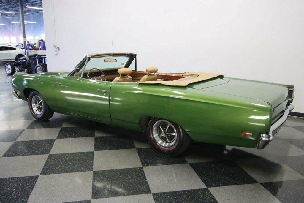 1969 Plymouth Road Runner Convertible [restored four-speed muscle machine]
