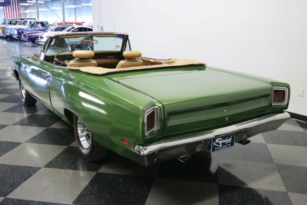 1969 Plymouth Road Runner Convertible [restored four-speed muscle machine]