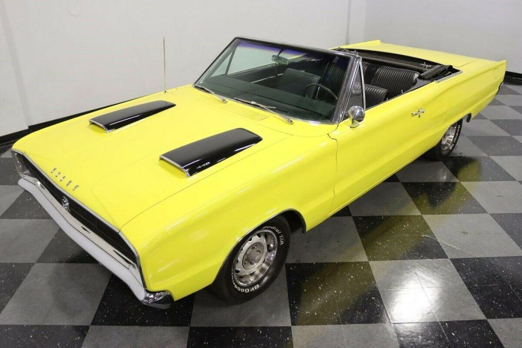 1967 Dodge Coronet R/T Convertible Tribute [beautifully restored and a ton of fun to drive]