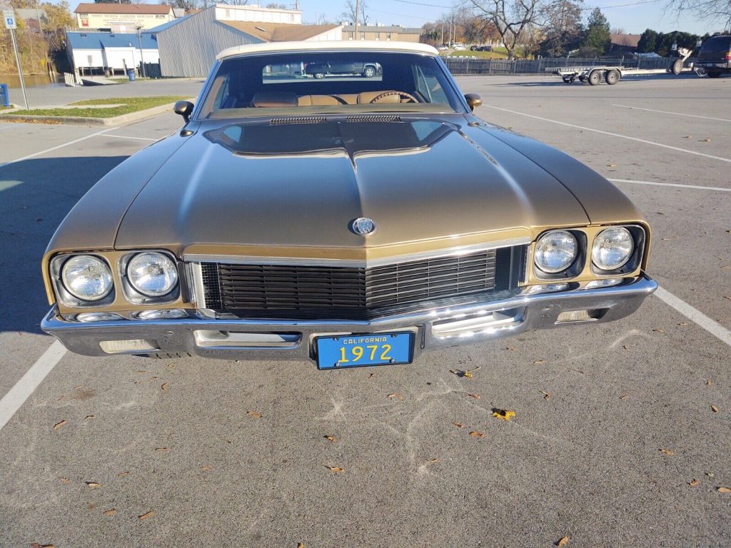 1972 Buick Skylark Convertible [reconditioned top and interior]