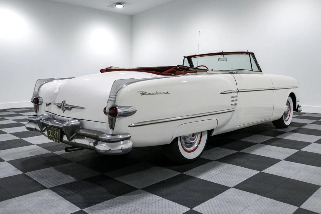 1954 Packard Convertible 70282 Miles White Straight 8 Ultramatic