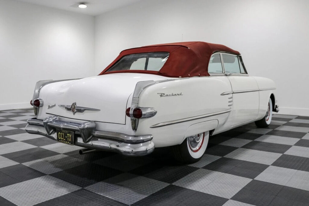 1954 Packard Convertible 70282 Miles White Straight 8 Ultramatic