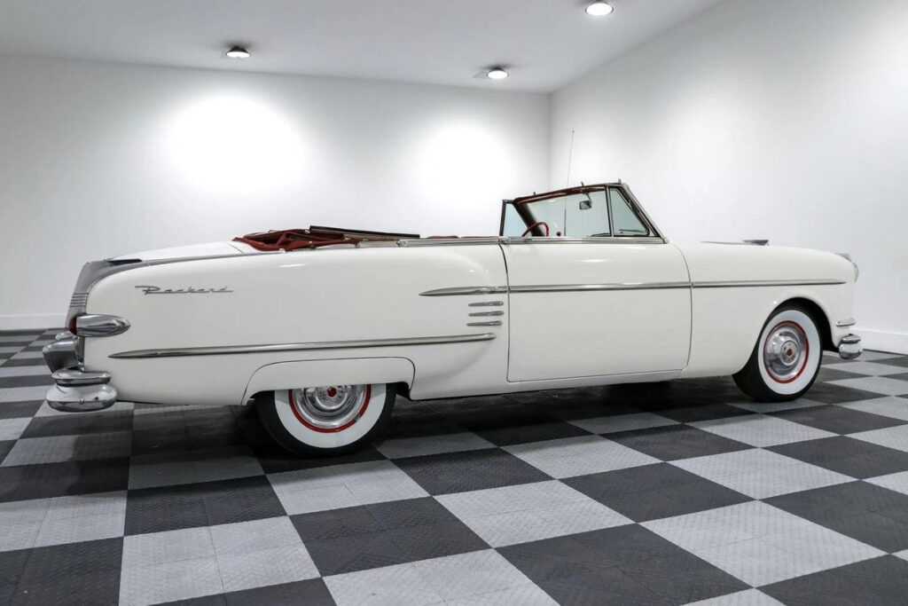 1954 Packard Convertible 70282 Miles White Straight 8 Ultramatic