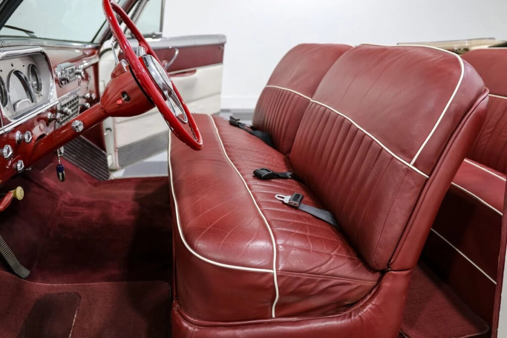 1954 Packard Convertible 70282 Miles White Straight 8 Ultramatic