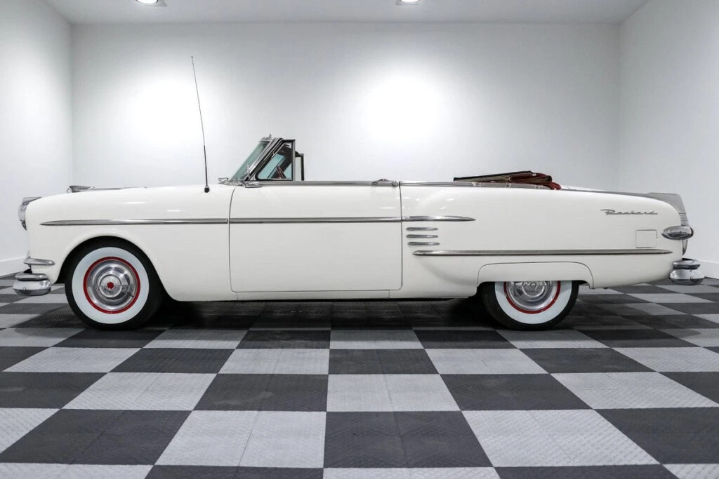 1954 Packard Convertible 70282 Miles White Straight 8 Ultramatic