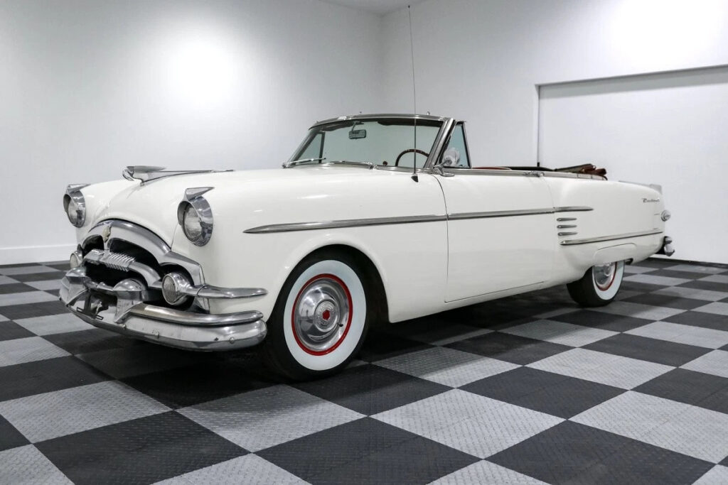 1954 Packard Convertible 70282 Miles White Straight 8 Ultramatic