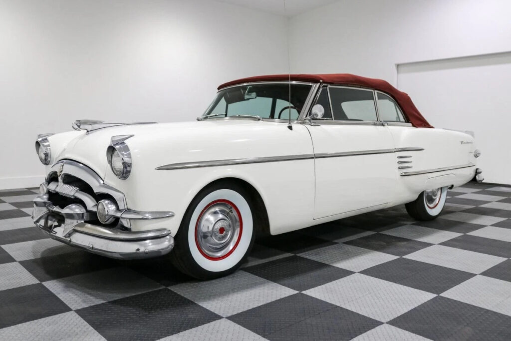 1954 Packard Convertible 70282 Miles White Straight 8 Ultramatic