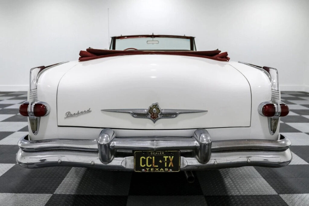 1954 Packard Convertible 70282 Miles White Straight 8 Ultramatic