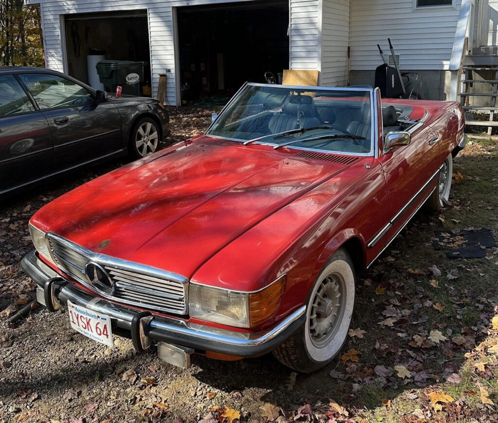 1973 Mercedes-Benz 450 SL Convertible, Runs And Drives