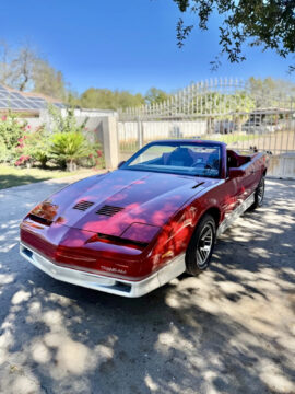 1985 Pontiac Firebird Trans Am Convertible for sale